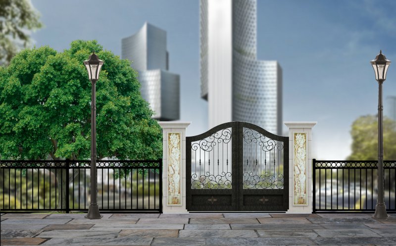 Gates and steel work